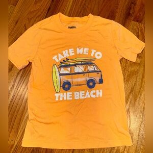 OshKosh B'gosh Vibrant Orange Beach Tee